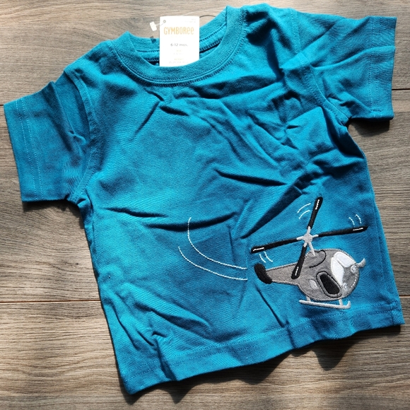 Helicopter Applique Tee - Picture 2 of 2